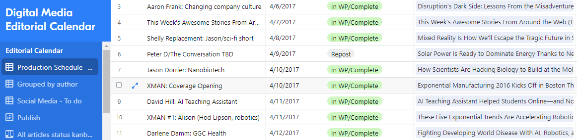 airtable calendar